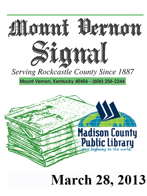 Title details for Mount Vernon Signal 03/28/2013 by Perlina M. Anderkin - Available